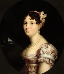 Porträt von Katharina von Württemberg (1783-1835) Königin von Westphalen, ca. 1810